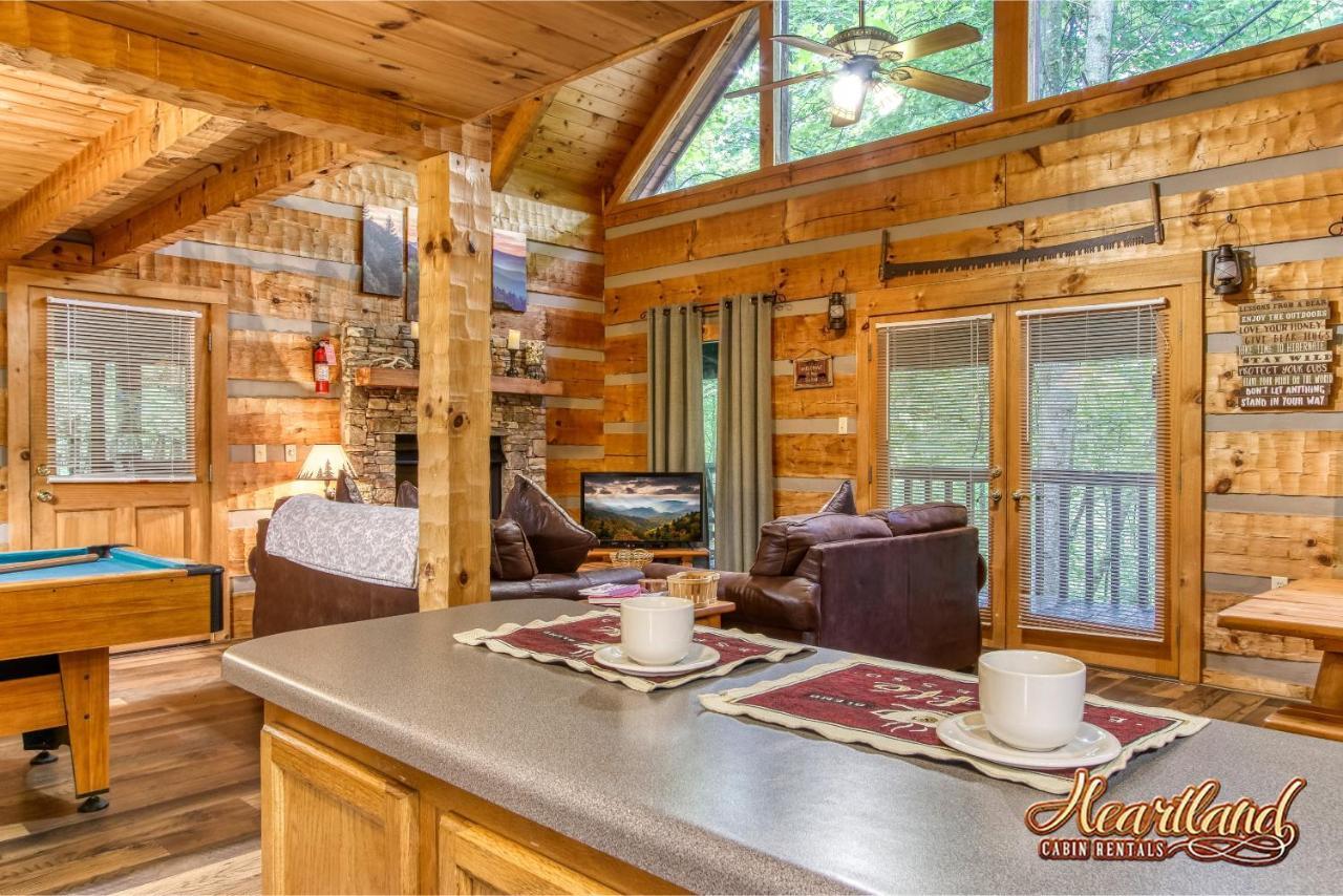 蓋特林堡Cozy Mountain Hideaway别墅 外观 照片