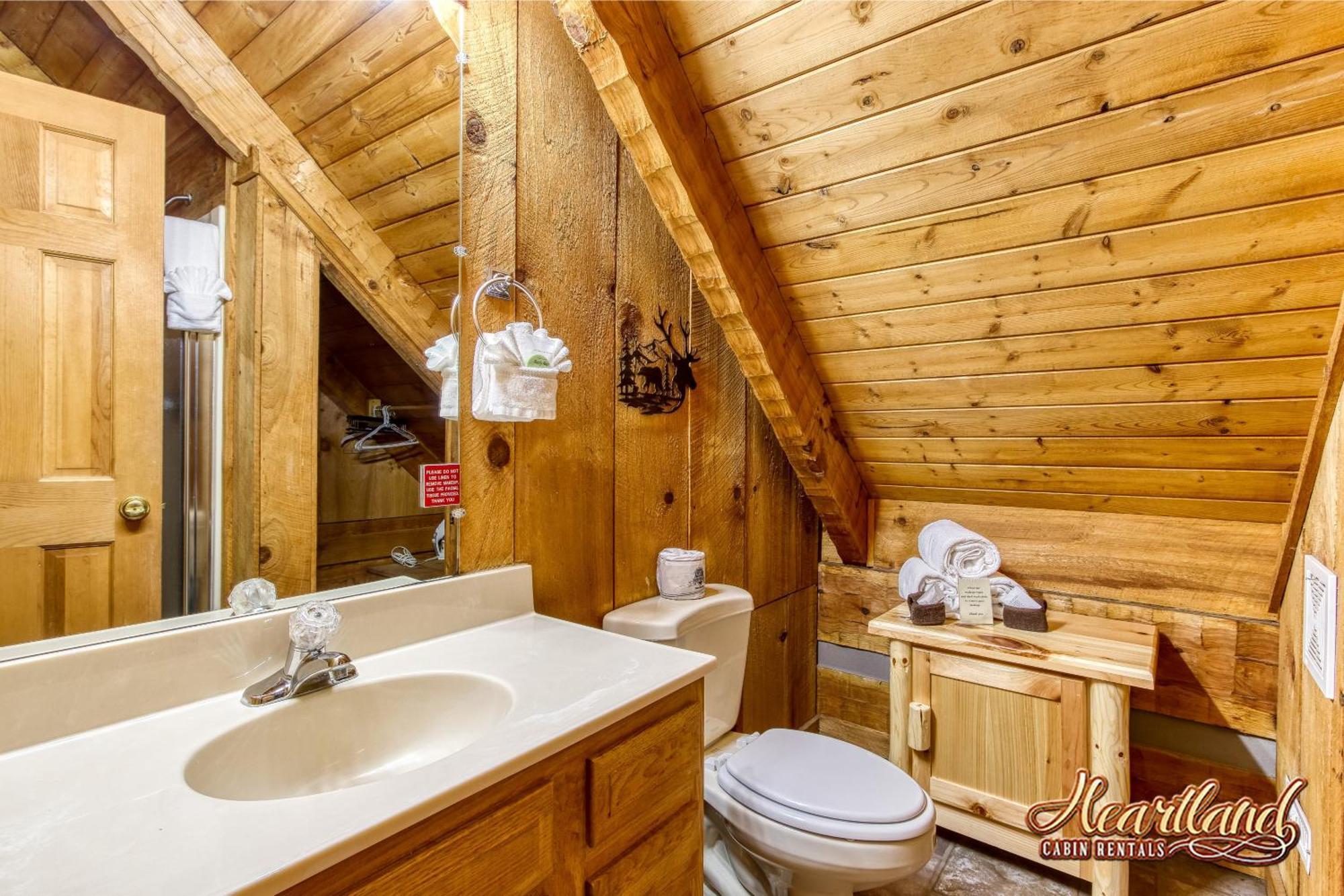 蓋特林堡Cozy Mountain Hideaway别墅 客房 照片